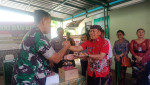Camat Banjar Beserta Staf Menghadiri Undangan Perayaan HUT TNI ke-78 di Koramil Banjar