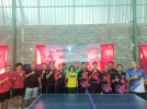 Final KONI CUP II Kecamatan Banjar Kejuaraan Cabor Tenis Meja di Gedung Wanita Desa Tampekan