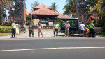 Patroli Gabungan Bersama Unsur Polsek Banjar dan Unsur Koramil Banjar, di Seputaran Wilayah Kecamatan Banjar