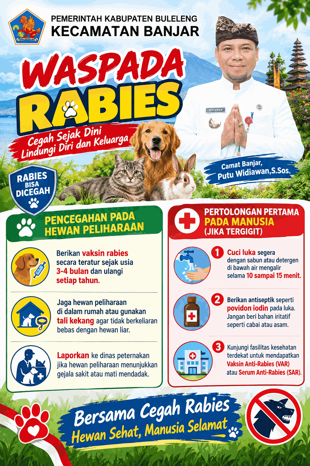 Himbauan Cegah Rabies  