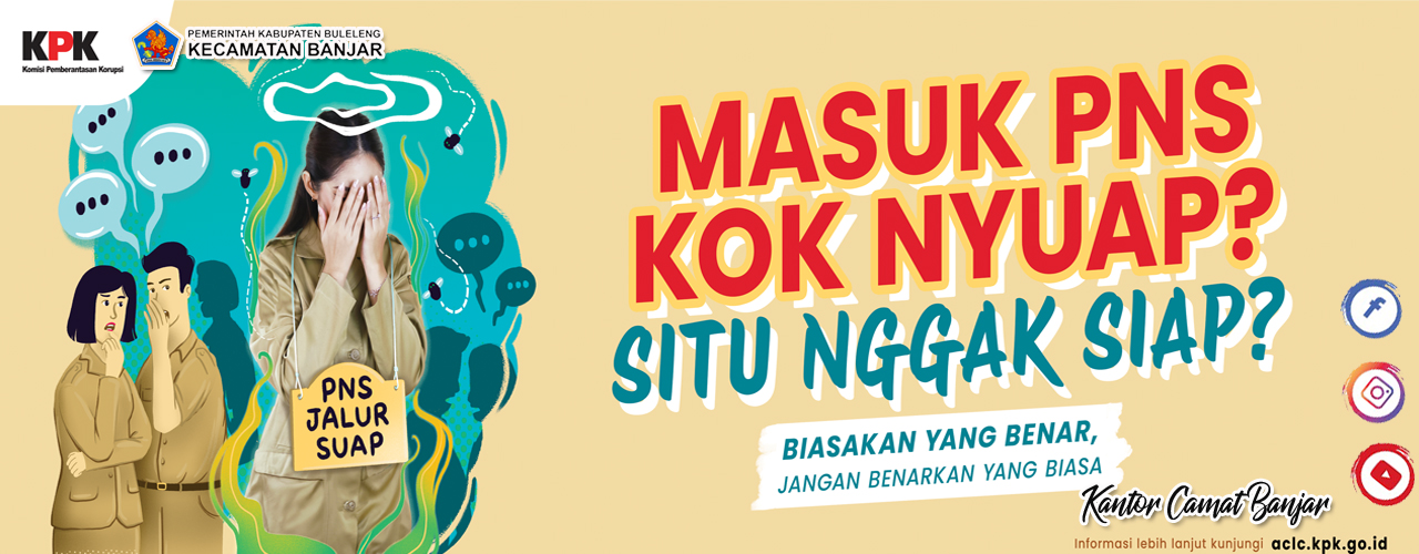 Masuk PNS aja kok Suap