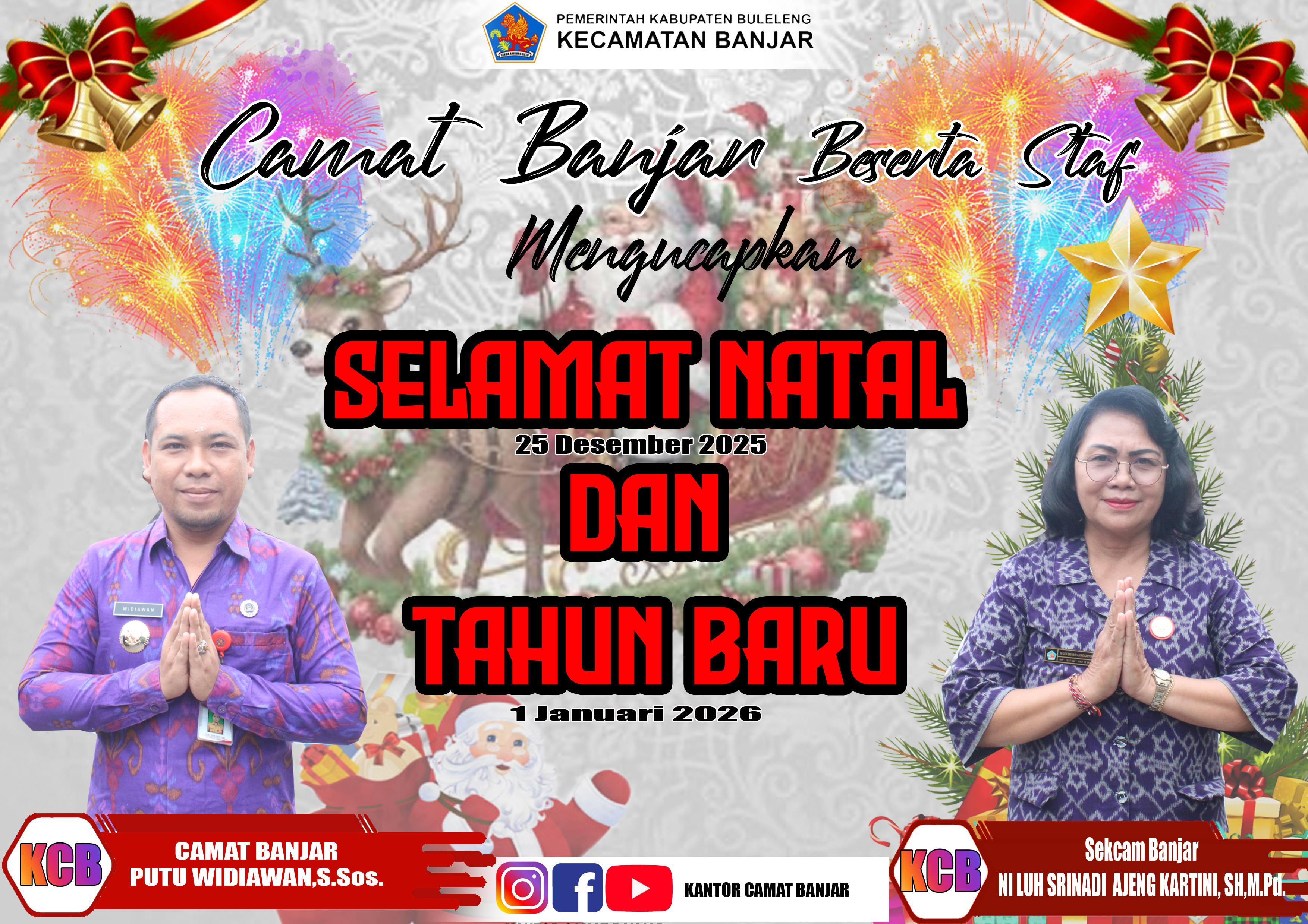 Selamat Natal dan Tahun Baru 2025