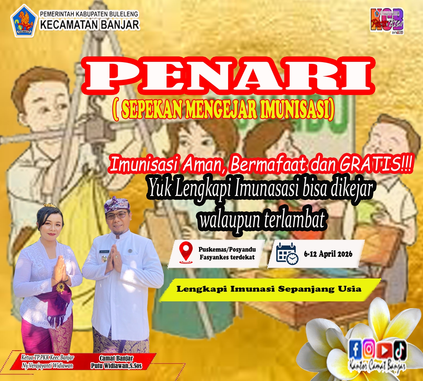 PENARI Sepekan Mengejar Imunisasi