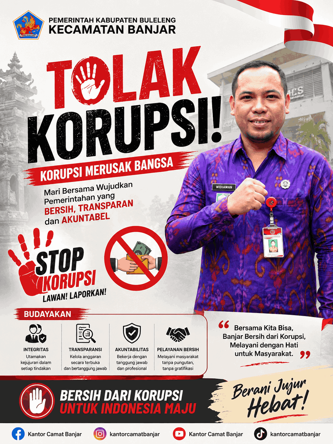 TOLAK KORUPSI