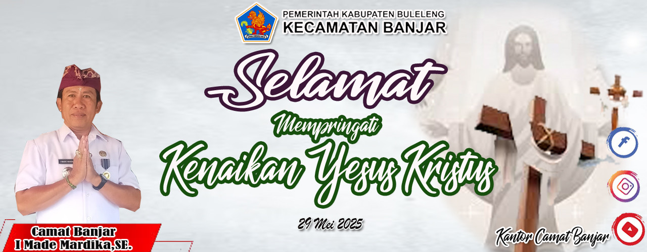 Selamat Hari Kenaikan Yesus Kristus